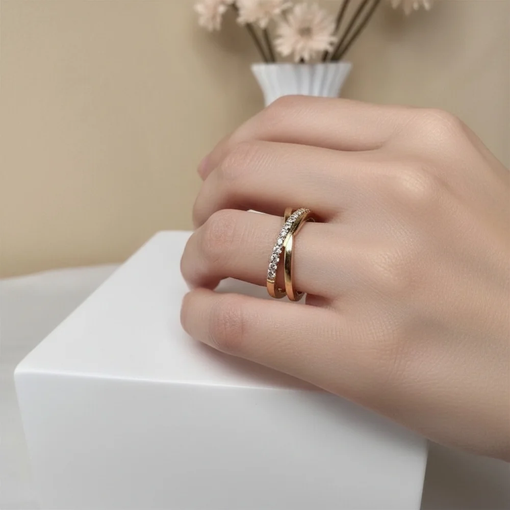 🏷 NEW 18K Gold-plated Women's‎ Ring